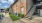 a brick building with a staircase